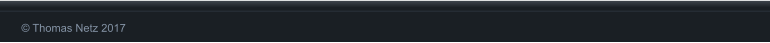 � Thomas Netz 2017